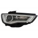 Audi A3 2012-2016 Bi-Xenon (Without AFS) Head Lamp Unit Driver Side